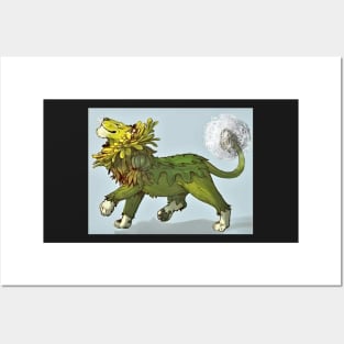 A dandy lion dandelion Posters and Art